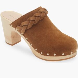 Loeffler Randall Brown Suede Mules